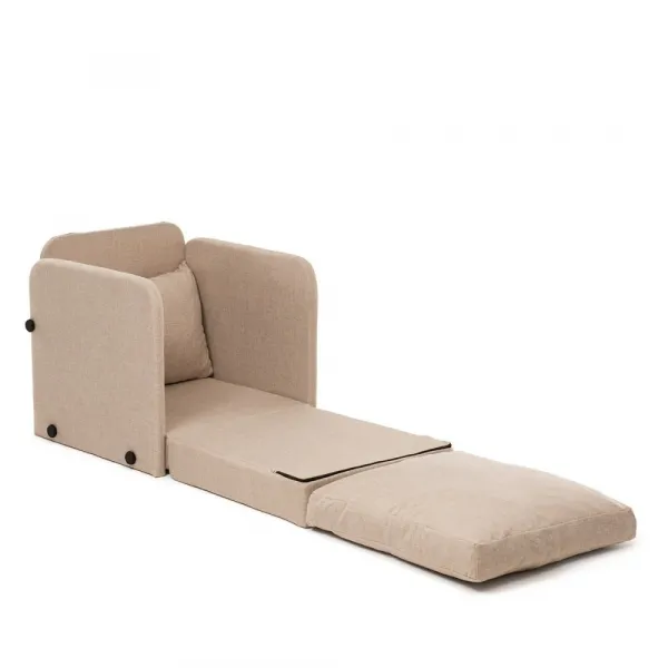 Rozkladacie kreslo Saga Single - Beige