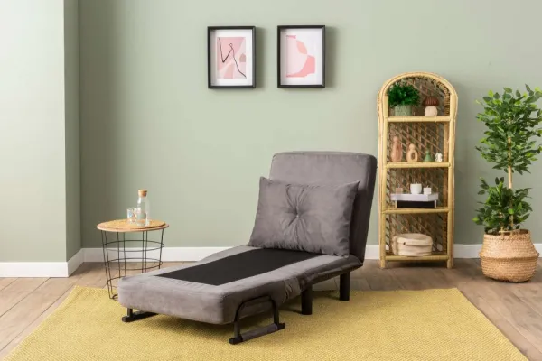 Rozkladacie kreslo Sento Single - Grey