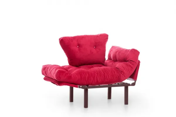 Kreslo ušiak Nitta Single - Maroon