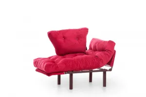 Kreslo ušiak Nitta Single - Maroon
