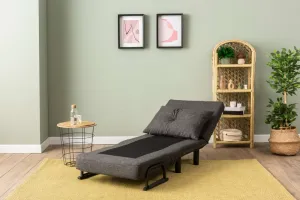Rozkladacie kreslo Sento Single - Dark Grey