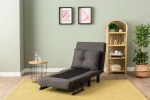 Rozkladacie kreslo Sento Single - Dark Grey