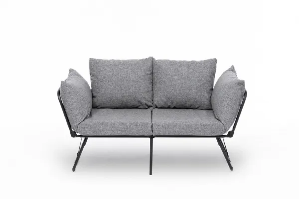 Dvojmiestna rozkladacia pohovka Viper 2-Seater - Light Grey