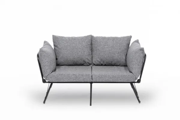 Dvojmiestna rozkladacia pohovka Viper 2-Seater - Light Grey