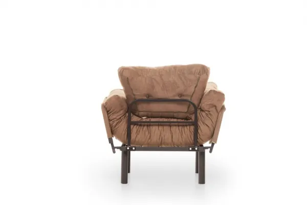 Kreslo ušiak Nitta Single - Light Brown