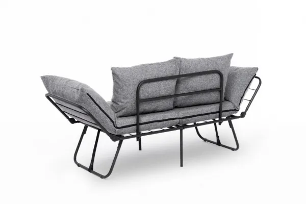 Dvojmiestna rozkladacia pohovka Viper 2-Seater - Light Grey