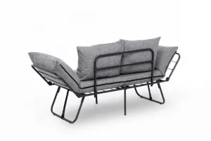 Dvojmiestna rozkladacia pohovka Viper 2-Seater - Light Grey