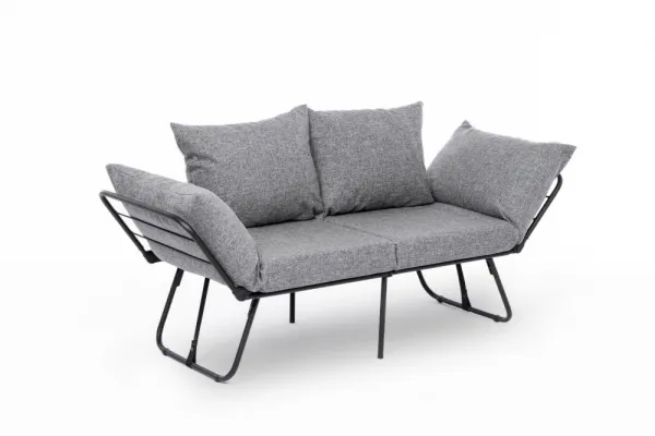 Dvojmiestna rozkladacia pohovka Viper 2-Seater - Light Grey
