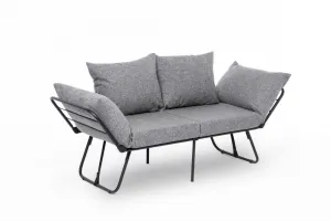 Dvojmiestna rozkladacia pohovka Viper 2-Seater - Light Grey