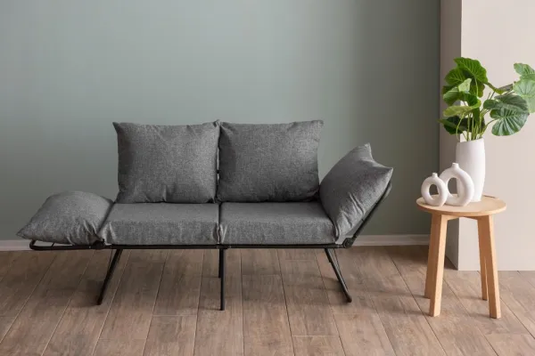 Dvojmiestna rozkladacia pohovka Viper 2-Seater - Light Grey