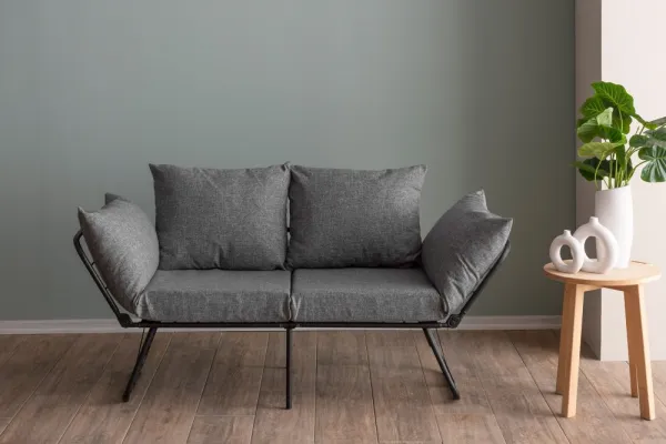 Dvojmiestna rozkladacia pohovka Viper 2-Seater - Light Grey