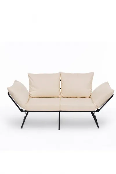 Dvojmiestna rozkladacia pohovka Viper 2-Seater - Light Cream