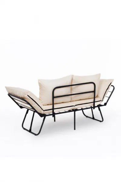 Dvojmiestna rozkladacia pohovka Viper 2-Seater - Light Cream