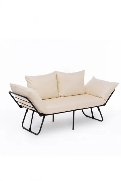 Dvojmiestna rozkladacia pohovka Viper 2-Seater - Light Cream