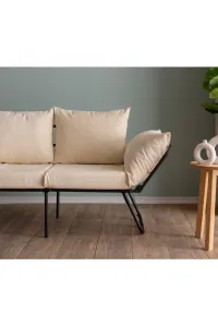 Dvojmiestna rozkladacia pohovka Viper 2-Seater - Light Cream