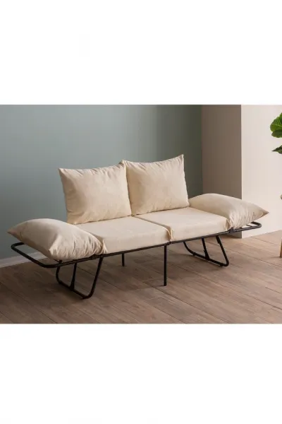 Dvojmiestna rozkladacia pohovka Viper 2-Seater - Light Cream