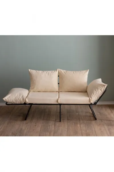 Dvojmiestna rozkladacia pohovka Viper 2-Seater - Light Cream