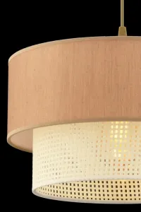 Luster Echo - White, Brown