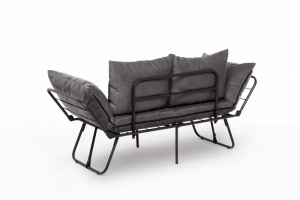 Dvojmiestna rozkladacia pohovka Viper 2-Seater - Grey