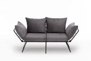 Dvojmiestna rozkladacia pohovka Viper 2-Seater - Grey
