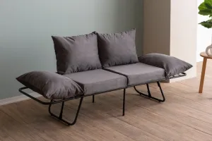 Dvojmiestna rozkladacia pohovka Viper 2-Seater - Grey