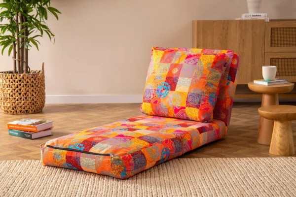 Rozkladacie kreslo Taida 1 - Seater - Patchwork