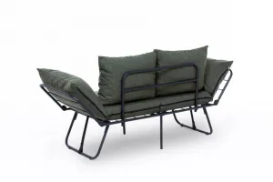 Dvojmiestna rozkladacia pohovka Viper 2-Seater - Green