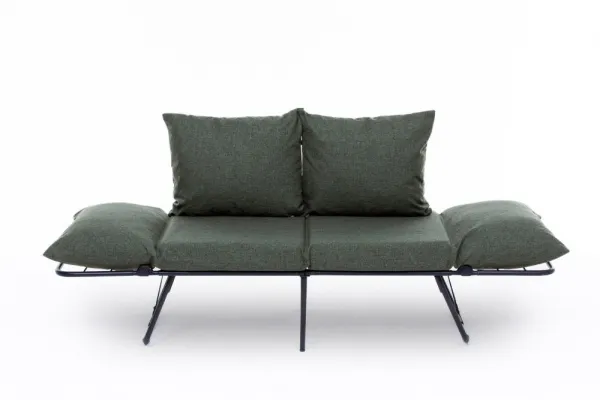Dvojmiestna rozkladacia pohovka Viper 2-Seater - Green
