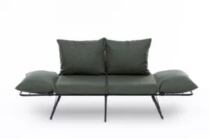 Dvojmiestna rozkladacia pohovka Viper 2-Seater - Green