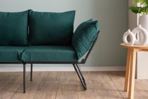 Dvojmiestna rozkladacia pohovka Viper 2-Seater - Petrol Green