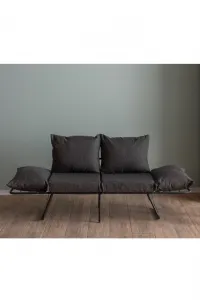 Dvojmiestna rozkladacia pohovka Viper 2-Seater - Dark Grey