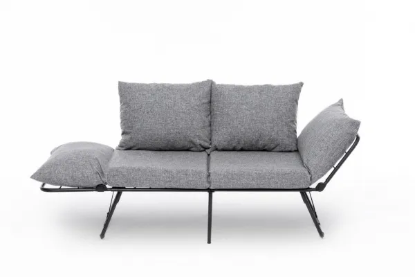 Dvojmiestna rozkladacia pohovka Viper 2-Seater - Light Grey