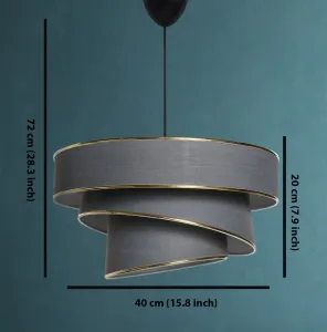 Luster Couper - Anthracite, Gold