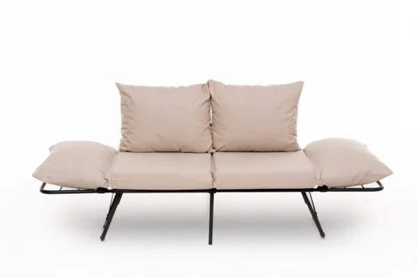 Dvojmiestna rozkladacia pohovka Viper 2-Seater - Cream