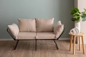 Dvojmiestna rozkladacia pohovka Viper 2-Seater - Cream