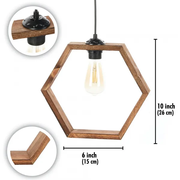 Luster Hexagon Antiquation