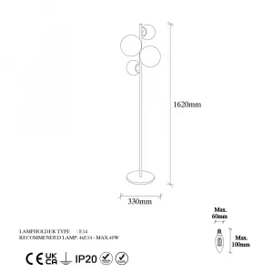 Stojacia lampa Fazli - 10523