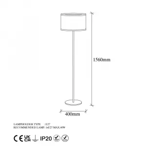 Stojacia lampa Way - 11612