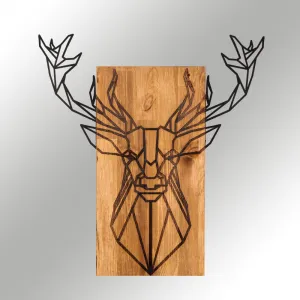 Dekoratívny drevený doplnok na stenu Deer