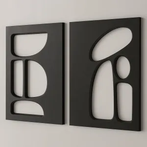 Dekoratívny obraz z MDF (2 kusy) Hhloyma00004 - 50 x 70
