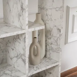 Knižnica Manco - Carrara Marble