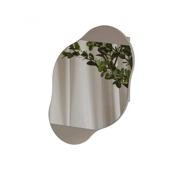 Kúpeľňová skrinka Cloud Storage Bathroom Wall Mirror - Light Mocha