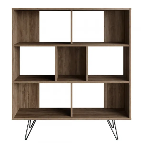Knižnica Mistico - Walnut