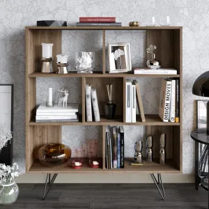 Knižnica Mistico - Walnut