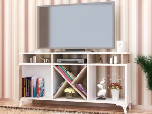 TV stolík Ay - White, Cordoba