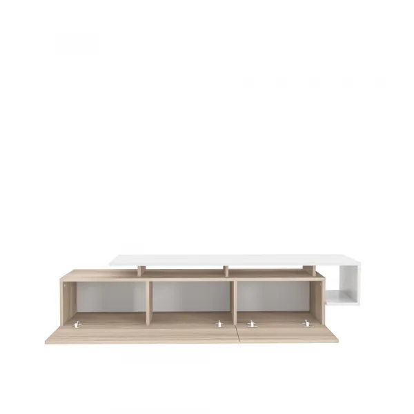 TV stolík Pia - Cordoba, White
