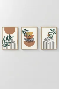 Dekoratívny rámovaný obraz (3 kusy) Artsycllct33
