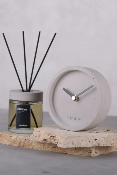 Dekoratívne hodiny Saat - Grey