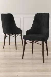 Súprava stoličiek (4 kusy) Neta - Black, Brown