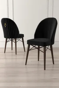 Súprava stoličiek (4 kusy) Ritim - Black, Brown